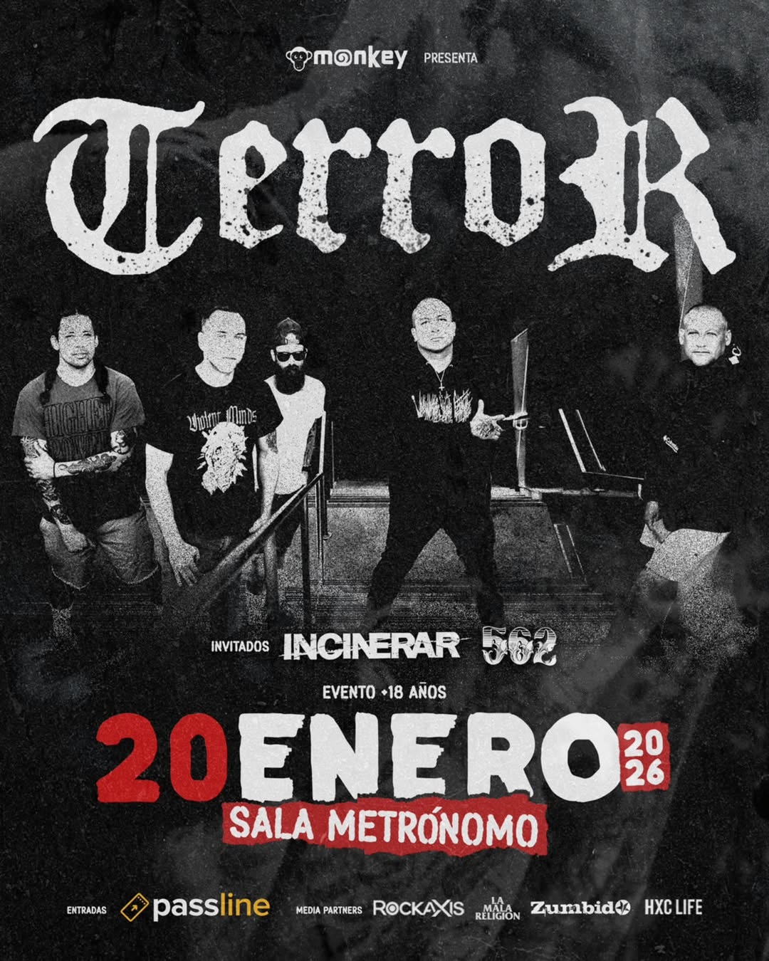 Terror: La estirpe viva del hardcore